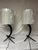 Late 20th Century Late 20th Century South African Sable Horn Lacquered Wood Table Lamps For Sale - Image 5 of 10