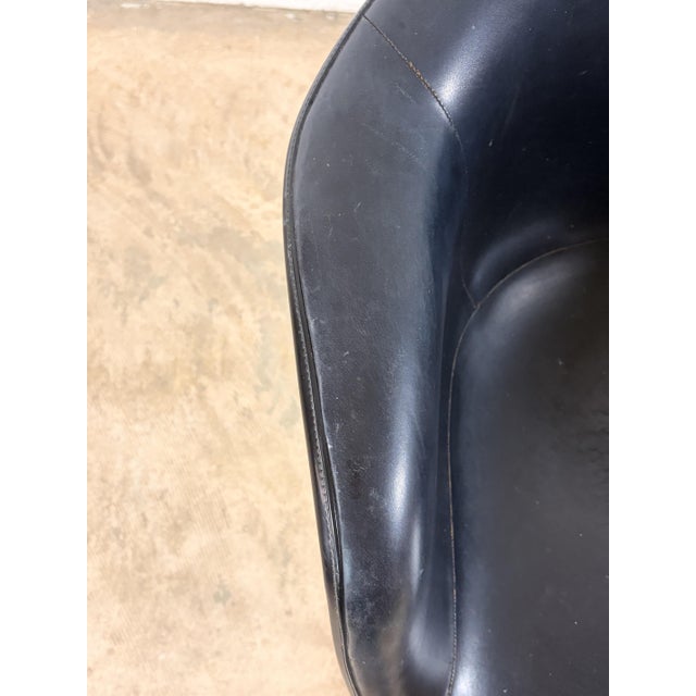 Black Dax Armchair by Charles & Ray Eames for Herman Miller, 1960s For Sale - Image 8 of 13