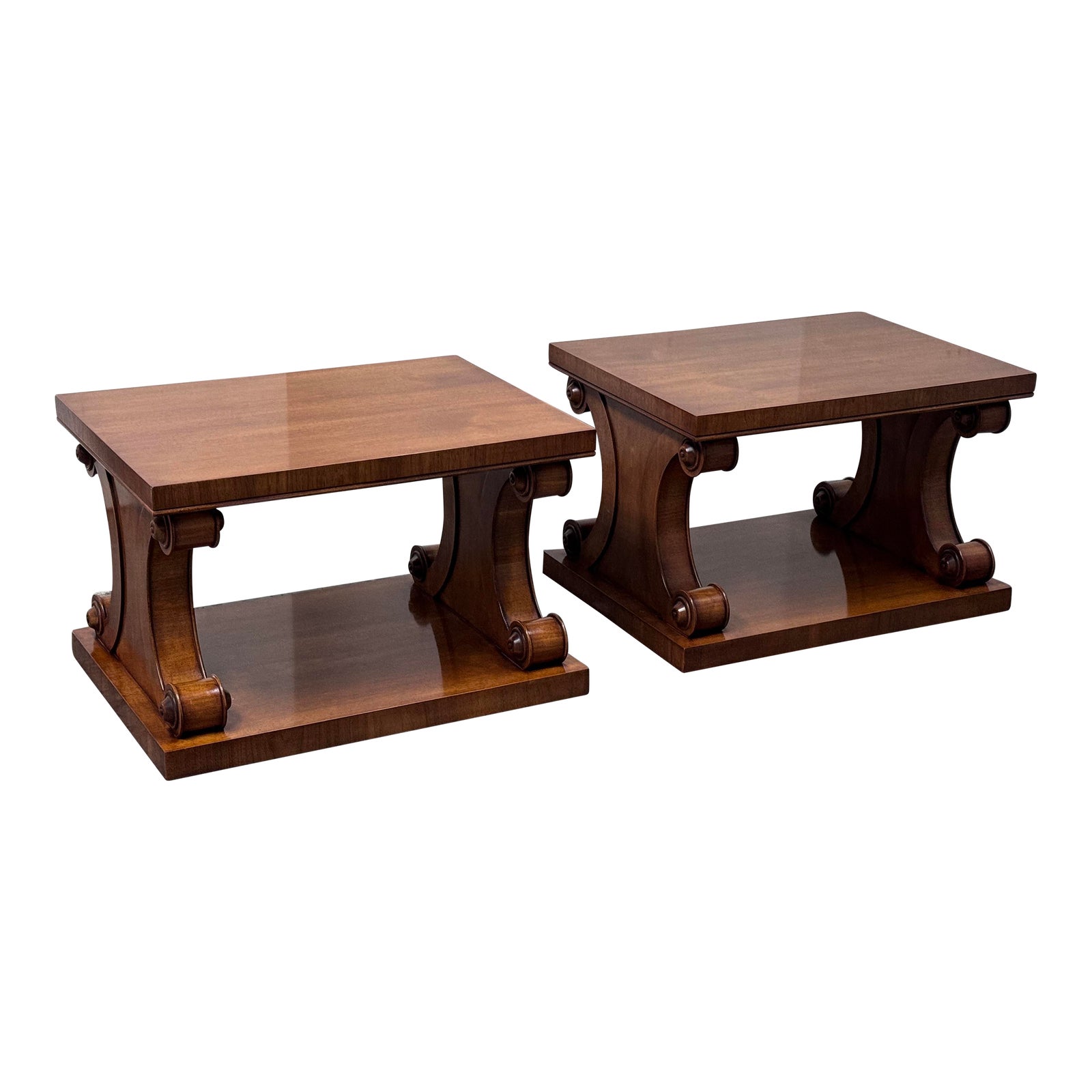 Houghtons of York Custom Made Side Tables, a Pair Chairish