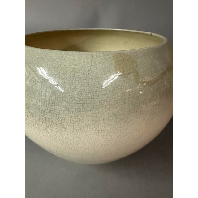 1900 - 1909 1900s Weller Etna Hand Painted Floral Decorated Art Pottery Jardiniere For Sale - Image 5 of 12