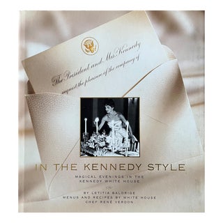 "In the Kennedy Style"-First Edition-Signed-Letitia Baldridge-1998 For Sale