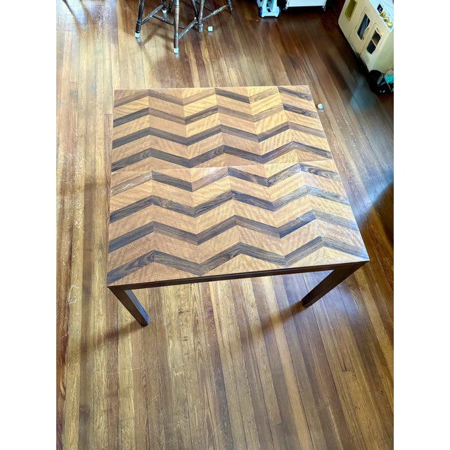1970s Milo Baughman Extension Dining Table Designed for Directional Furniture For Sale - Image 6 of 11
