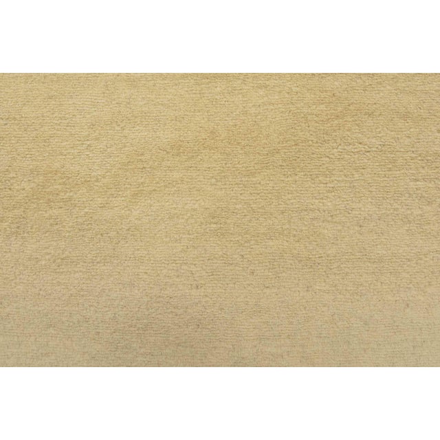 Textile Bokhara Runner 3’6” X 15’2” Beige Wool Hand-Knotted Oriental Rug For Sale - Image 7 of 13