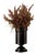 Amphora Vase in Licorice Glossy Varnished Aluminum by Caspal For Sale