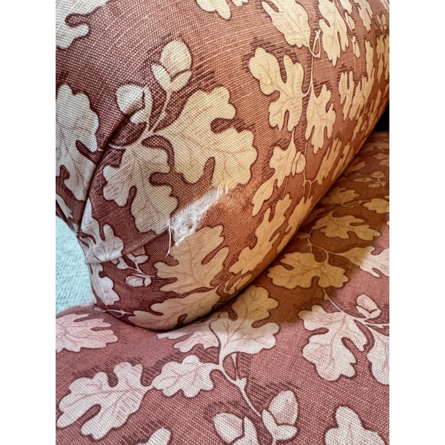 Late 20th Century Kisabeth Custom-Upholstered Club Armchair For Sale In Denver - Image 6 of 6