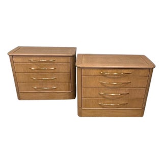A Pair of Bedside Chests For Sale