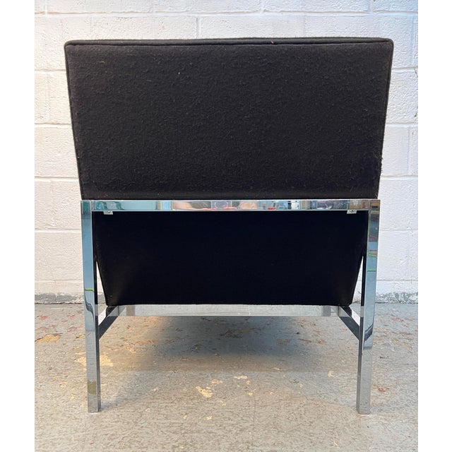 Mid-Century Attribtued to Florence Knoll 'Model 51' Armless Slipper Lounge Chair For Sale - Image 14 of 15