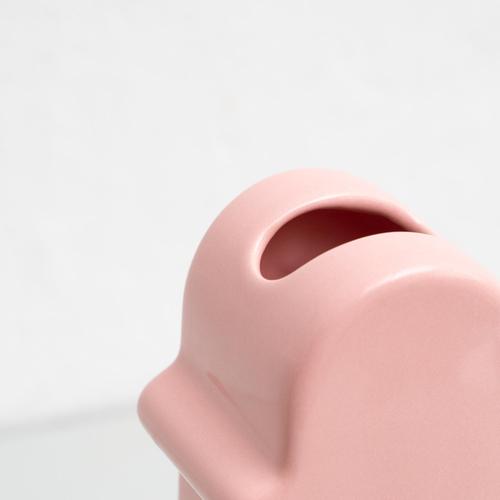 Pink Ceramic Shiva Flower Vase by Ettore Sottsass for BD Barcelona, 2015 For Sale - Image 10 of 16