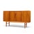 Mid-Century Modern Gunni Omann Mid Century Danish Teak High Sliding Door Credenza For Sale - Image 3 of 10