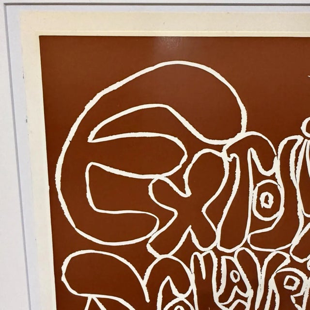 For your consideration, a Picasso Poster Exposition Vallauris 1964 France No COA, number 52 Dimensions: 19.25" H x 16.25"...