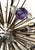 21st Century Italian Burst Lilac and Clear Murano Glass Sphere Sputnik by Fabio LTD For Sale - Image 6 of 9