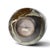 Brown Gertrud and Otto Natzler Mid Century Dark Cat's Eye Reduction Fired Glaze Cylindrical Tall Bottle For Sale - Image 8 of 8