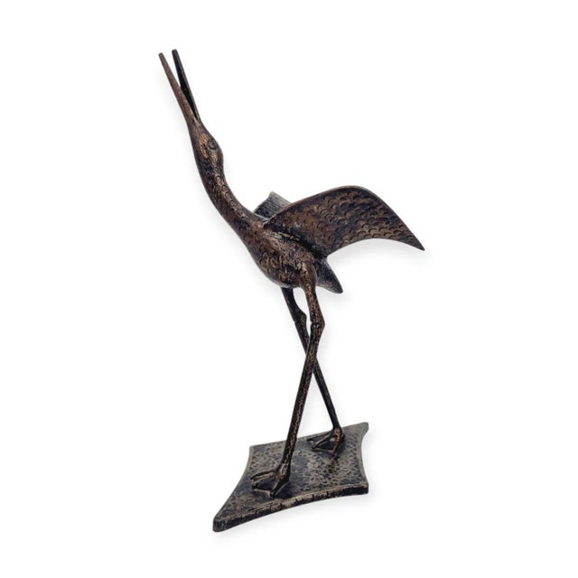 Crane Bird Sculpture, 1970s For Sale - Image 14 of 14