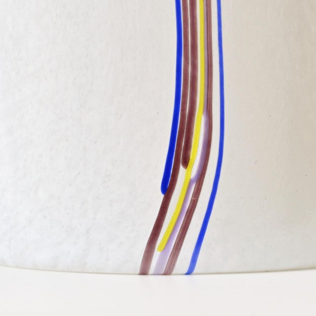 Rainbow Series Glass Vase by Bertil Vallien for Kosta Boda, 1980s For Sale - Image 9 of 10