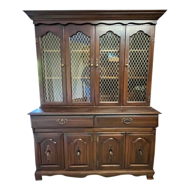Vintage 1960 Dearborn Co. Provincetown Maple Hutch Chairish