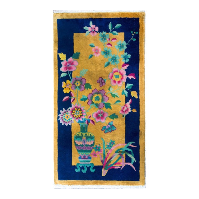 Chinese Art Deco Rug For Sale