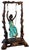 Bronze "Girl on a Swing" Sculpture by Auguste Moreau For Sale - Image 8 of 18