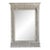Mid-Century Gustavian Style Newly Painted Overmantel Mirror, in the Style of Maitland-Smith For Sale