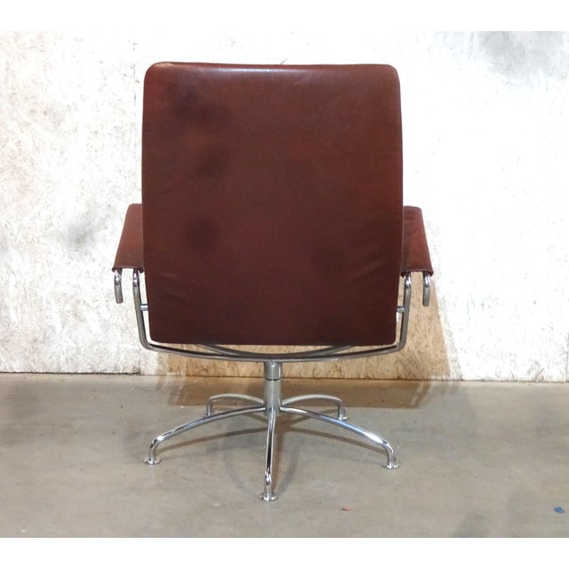 1980s SAS Series Lufthavnstol Lounge Chair by Jens Amundsen for Fritz Hansen / Copenhagen Airport, 1982 For Sale - Image 5 of 10
