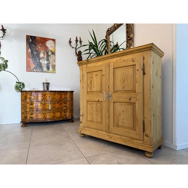 Biedermeier Sideboard in Softwood For Sale - Image 10 of 10
