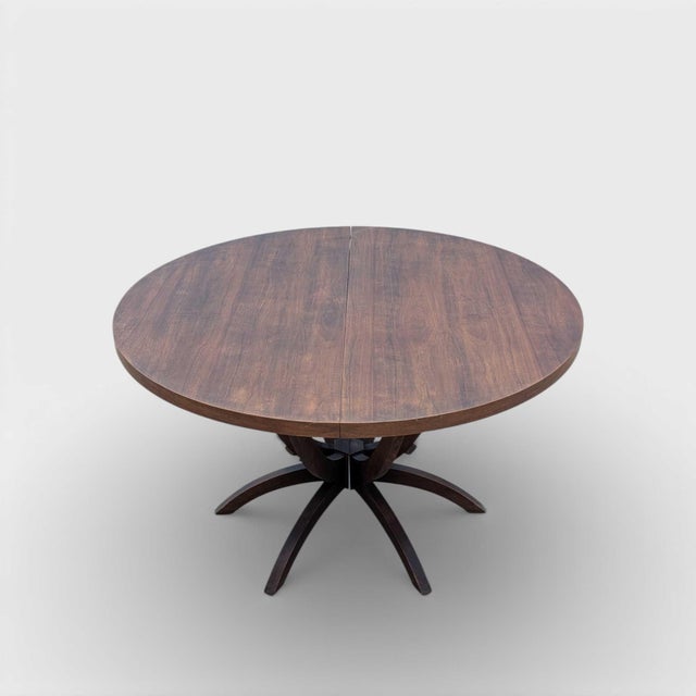 Chet Beardsley for Living Designs Round Dining Table, Mid-Century Modern, Mid-Century For Sale - Image 17 of 18