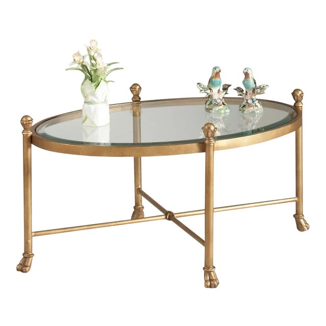 Chelsea House Gordon Oval Cocktail Table For Sale