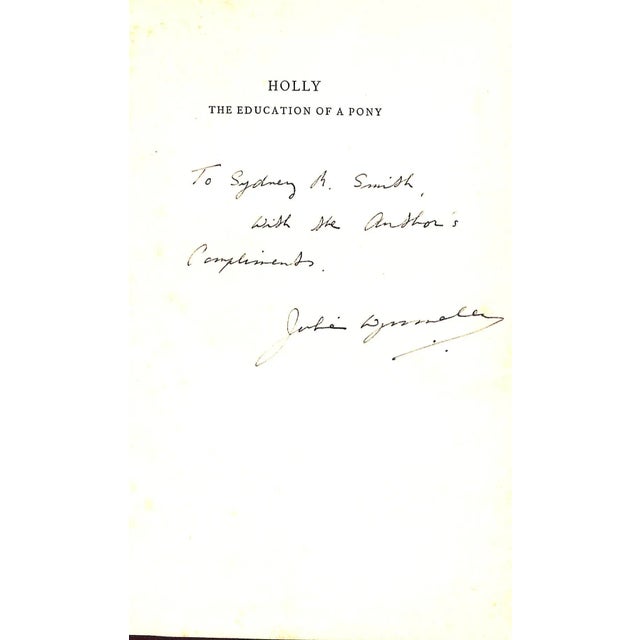1940s "Holly: The Education of a Pony" 1949 Wynmalen, Julia (Inscribed) For Sale - Image 5 of 10