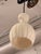 White Pottery Barn Noah Fluted Light Pendant For Sale - Image 8 of 13