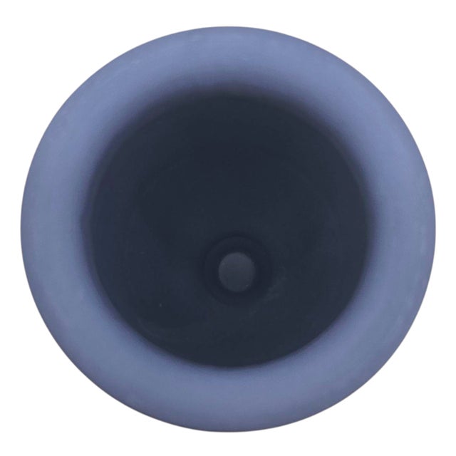 Ceramic Wedgwood Jasperware Neoclassical Dark Blue Urn Vase With Relief Figures, England For Sale - Image 7 of 10