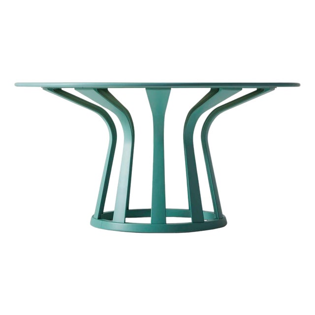 Mid-Century Modern Lebeau Outdoor Table in Cast Aluminum from Patrick Jouin For Sale