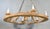 Large French Louis XVI Style 6-Arm Chandelier in Oak, 1890s For Sale - Image 13 of 17