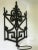 English Repurposed Iron Wall Hanging Plant Stand For Sale - Image 3 of 11