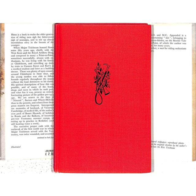 TEICHMAN, Oskar [221] pp. Peter Davies 1957 First Edition 8 3/4" x 5 3/4" Jacket design by Biro