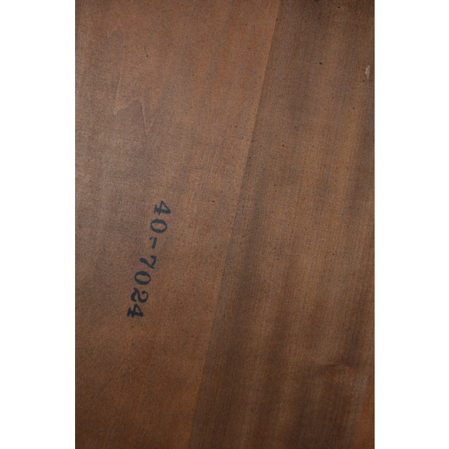 Attributed to Henredon Wooden Barley Twist Rectangle Coffee Table Four Centuries For Sale - Image 15 of 18