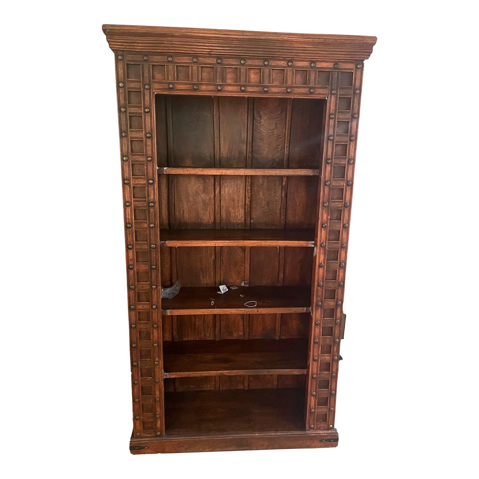 1990s Teak Balinese Bookcase | Chairish