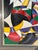 Original Juan Quevedo Pop Cubism Geometric Guitarist Music Mixed Media Painting For Sale - Image 12 of 18