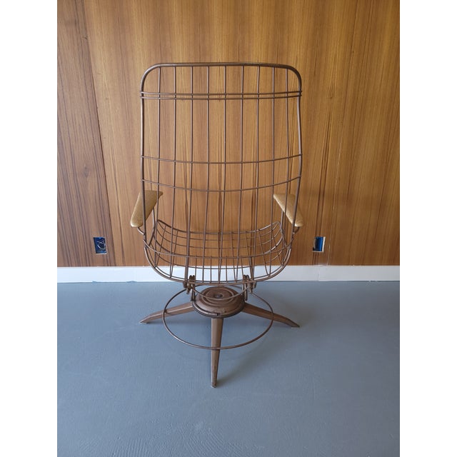 Vintage Mid Century Modern Homecrest Fiesta Lounger Rocker For Sale In Providence - Image 6 of 9