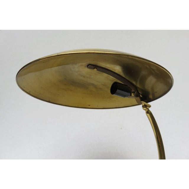 Brass Desk Lamp from Hillebrand, 1930s For Sale - Image 9 of 14