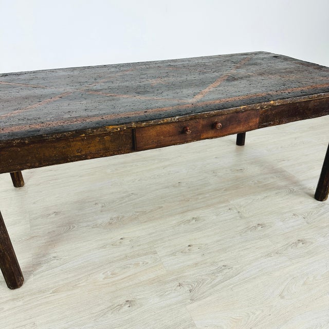 17/18c Italian Farmhouse Dining Table For Sale - Image 10 of 15