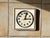 Black Mid-Century Ceramic Wall Clock with Quartz Movement from Prätina, Germany, 1970s For Sale - Image 8 of 9