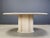 Vintage Travertine Oval Dining Table, 1970s For Sale - Image 12 of 15
