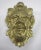 Metal Bacchus Cast Brass Dooe Knocker For Sale - Image 7 of 7