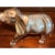 Vintage Solid Brass Elephant Figurine Large Heavy 15" Statue Trumpeting Trunk For Sale In San Francisco - Image 6 of 6