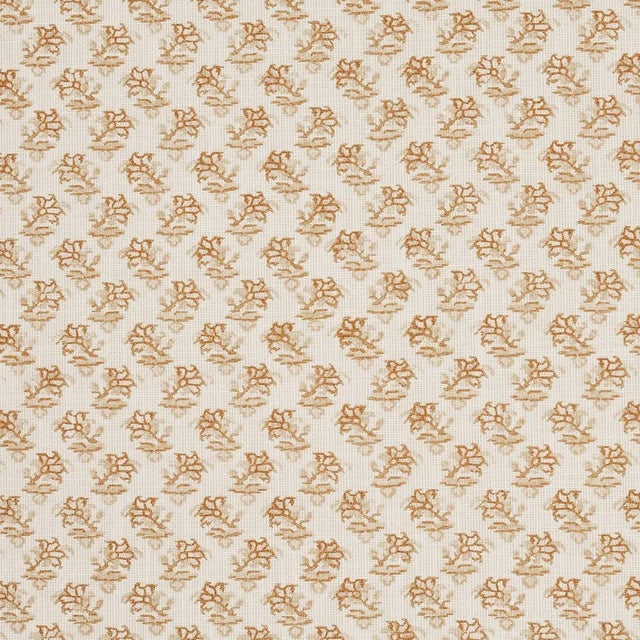 Sample - Schumacher x Mark D. Sikes Oleander Indoor/Outdoor Fabric in Neutral For Sale