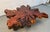 Plastic Vintage Live Edge Resin-Filled Cypress Coffee Table For Sale - Image 7 of 10