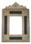 Moorish Damascene Decorative Inlay Wall Mirror with Khatam Pattern For Sale