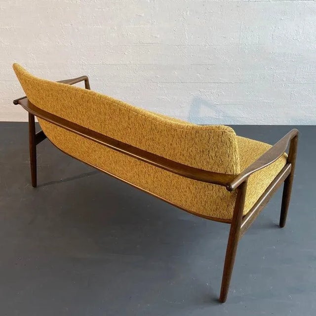 1950s Danish Modern Oak Sofa by William Watting for Modernord For Sale - Image 9 of 11