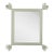 Fleur Home Carnival Vieux Rectangle Mirror in Mizzle, 55x67 For Sale