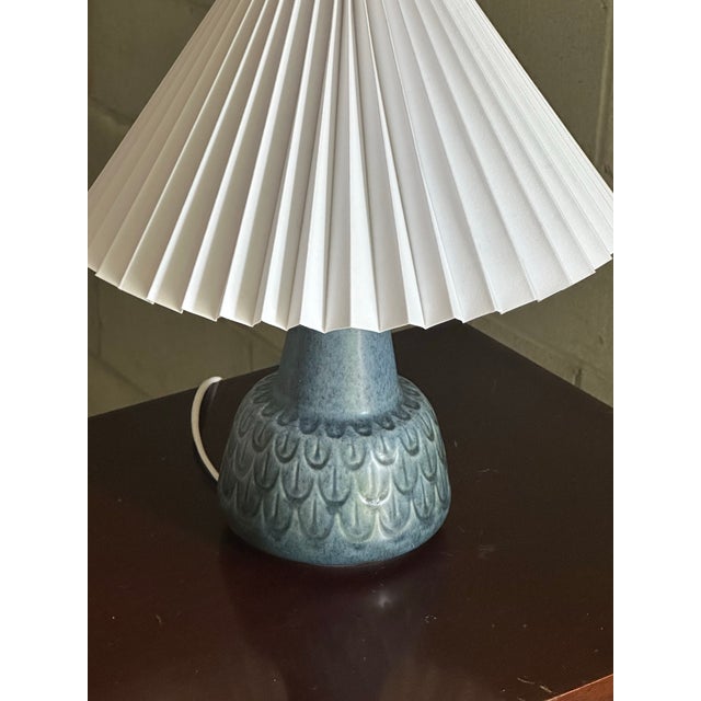 Søholm Stentøj 1970s Mid-Century Modern Søholm Stentøj Denmark Ceramic Table Lamp For Sale - Image 4 of 9