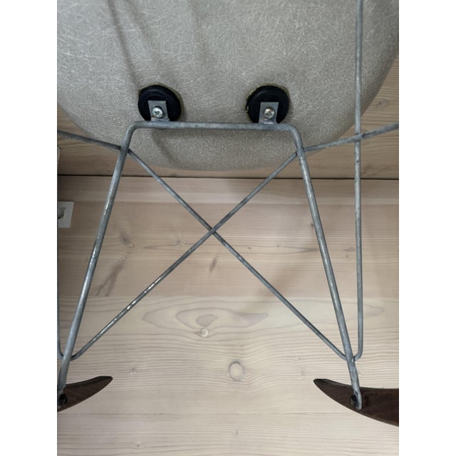 Elephant Grey Rocking Chair by Charles and Ray Eames for Herman Miller, 1965 For Sale - Image 14 of 18